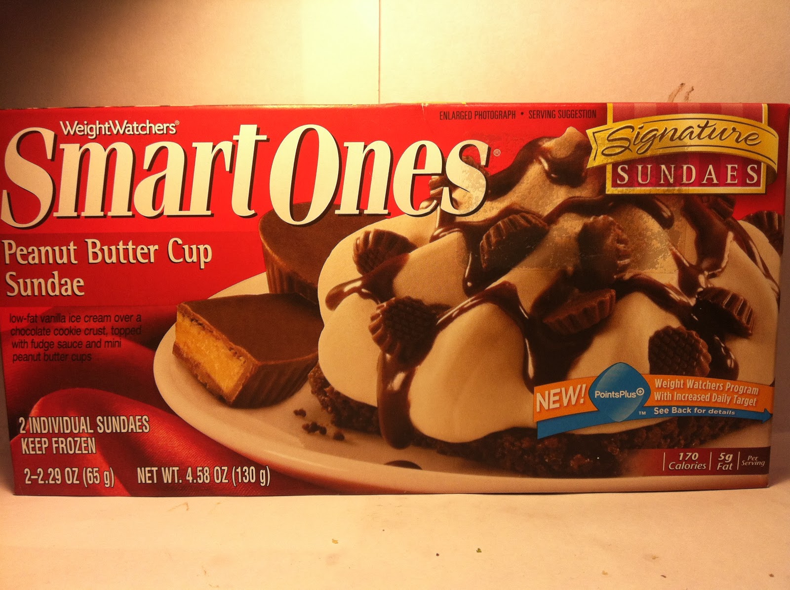 Crazy Food Dude Review Weight Watchers Smart Ones Peanut Butter Cup
