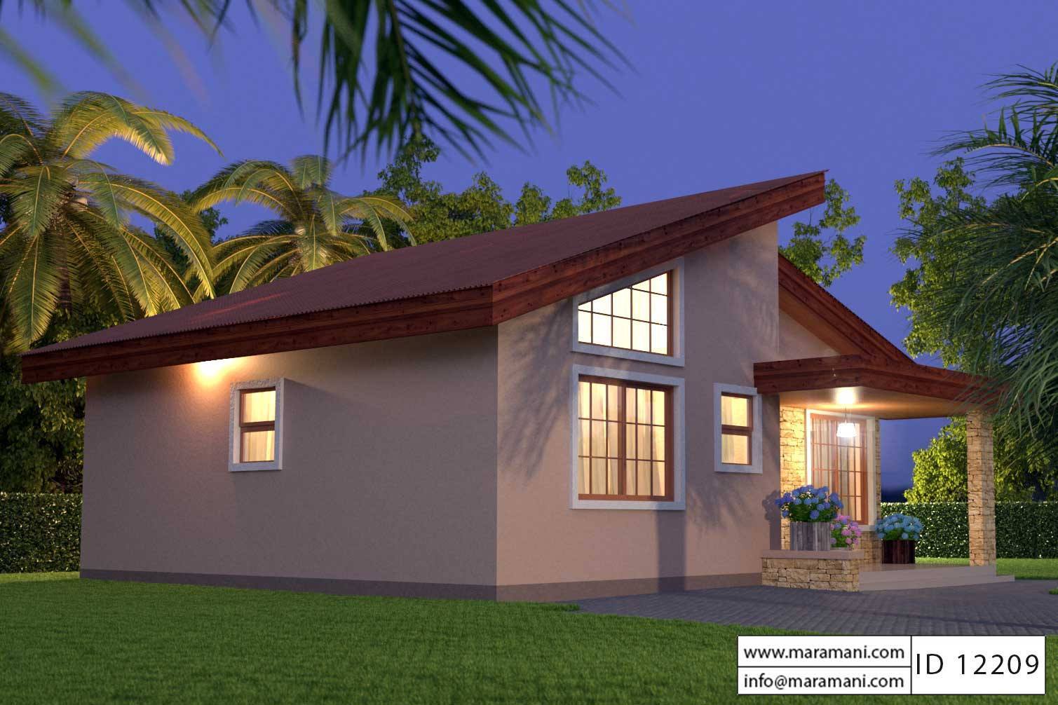 Here are 17 photos of small to mid-size houses with a lovely design. These houses have one to two bedroom, depending on the needs of every family. House specification is included! All photos are a credit to Maramani.com.