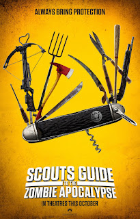 Scouts Guide to the Zombie Apocalypse Teaser Poster