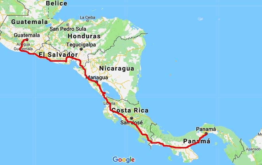 ¿Cuánto se dura del Salvador a Costa Rica en avion