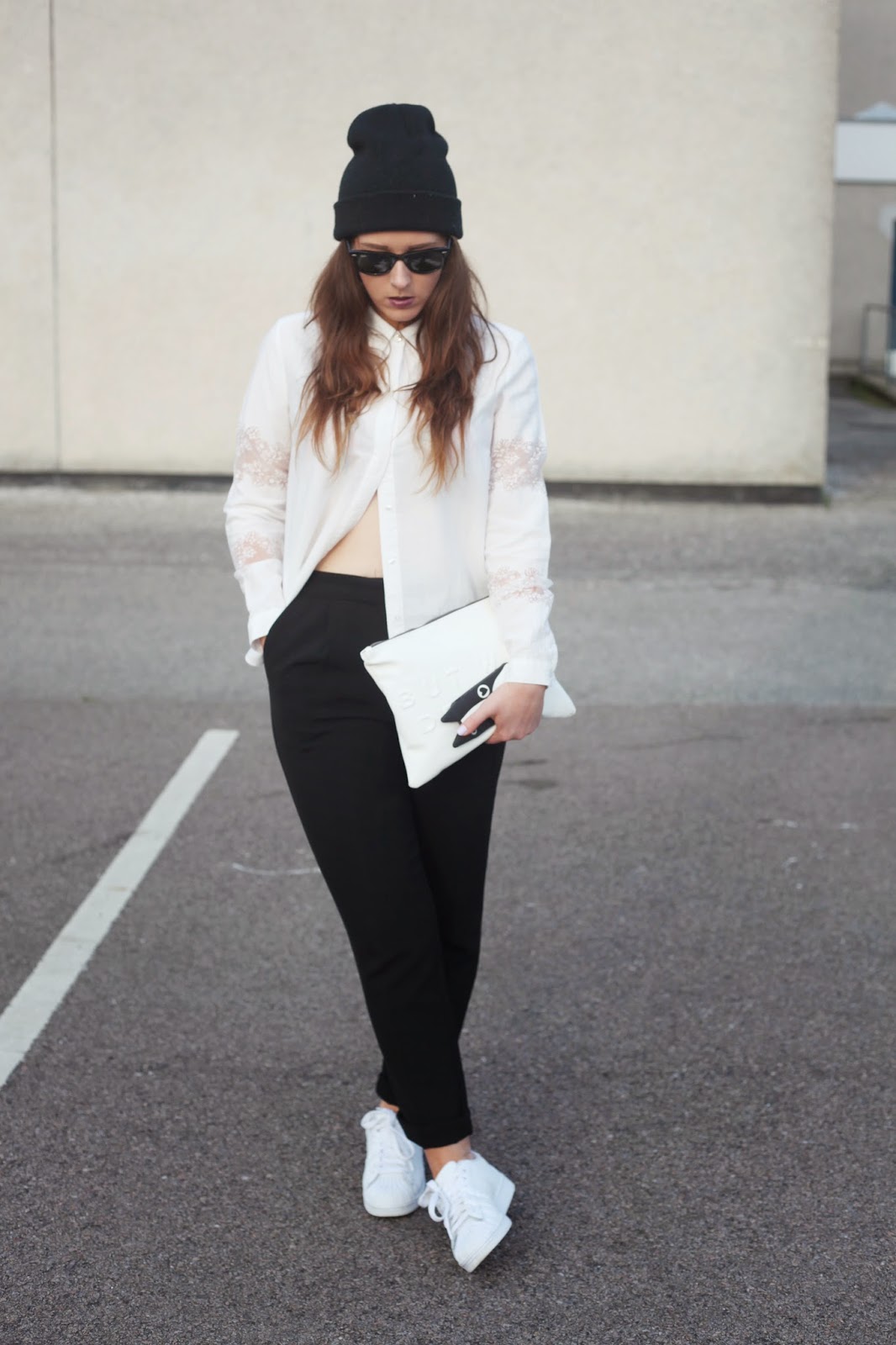 generation of fashion OUTFIT adidas white out