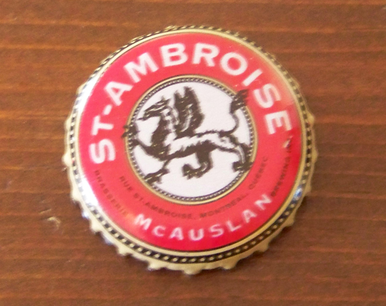 Beer Maven St Ambroise Framboise McAuslan (Canada Quebec Montreal)