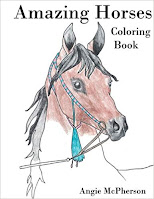 Amazing Horses Coloring Book
