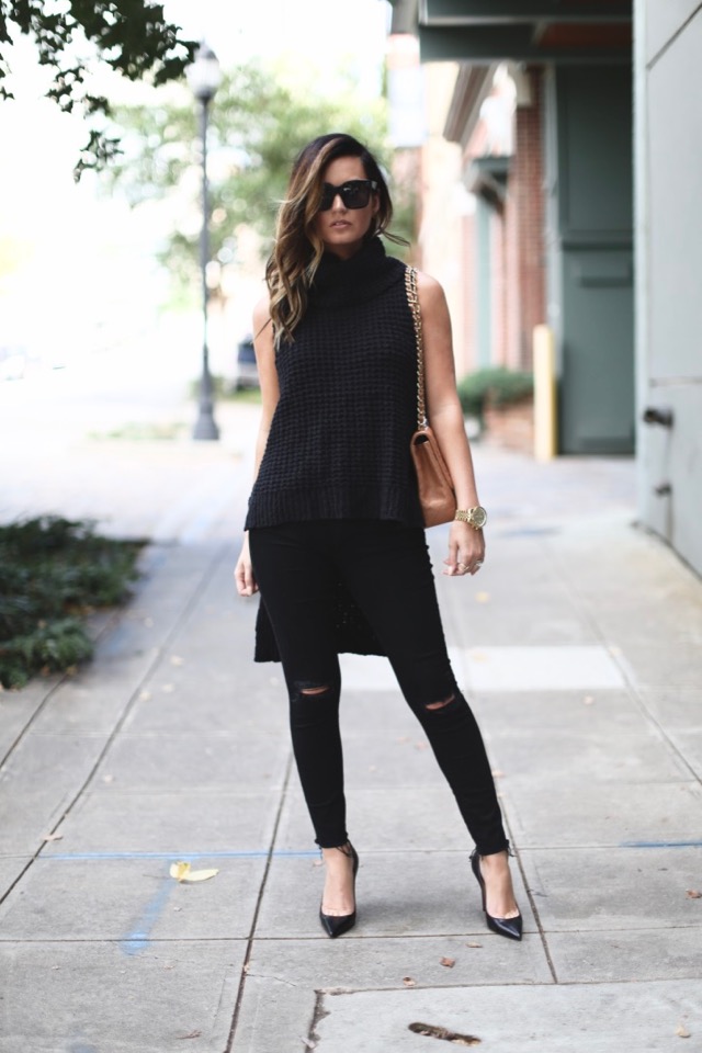 Megan Runion // For All Things Lovely: WHEN IN DOUBT - GO ALL BLACK