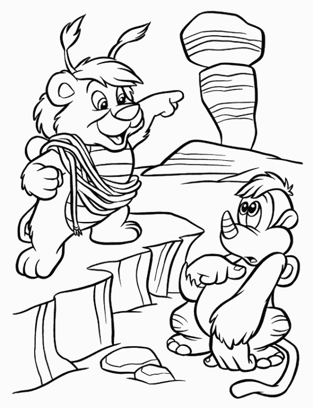 Cute Animals Wuzzles Coloring Pages To Kids