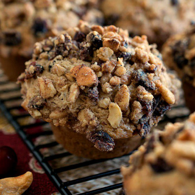 Healthy Golden Flax Breakfast Cookies