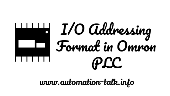 IO Addressing Format in Omron PLC