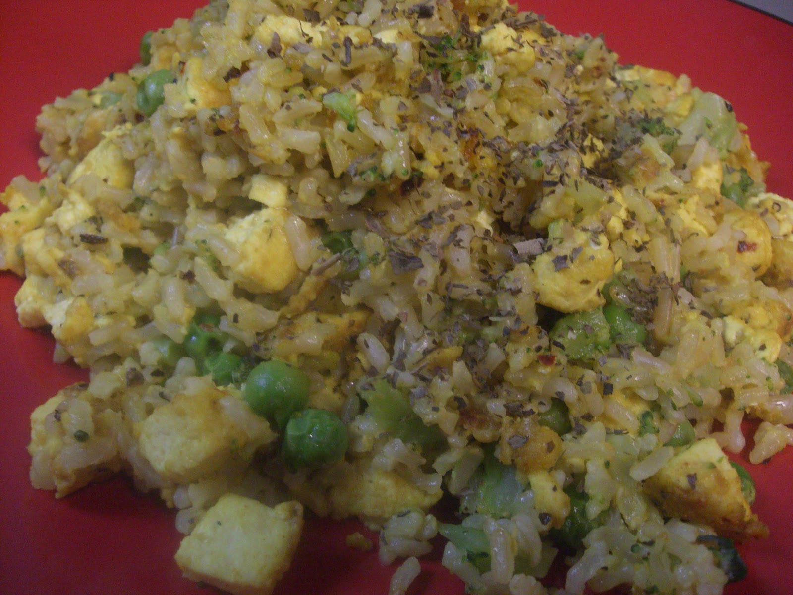 AfroVeganChick Lemon Tahini Tofu Stir Fry