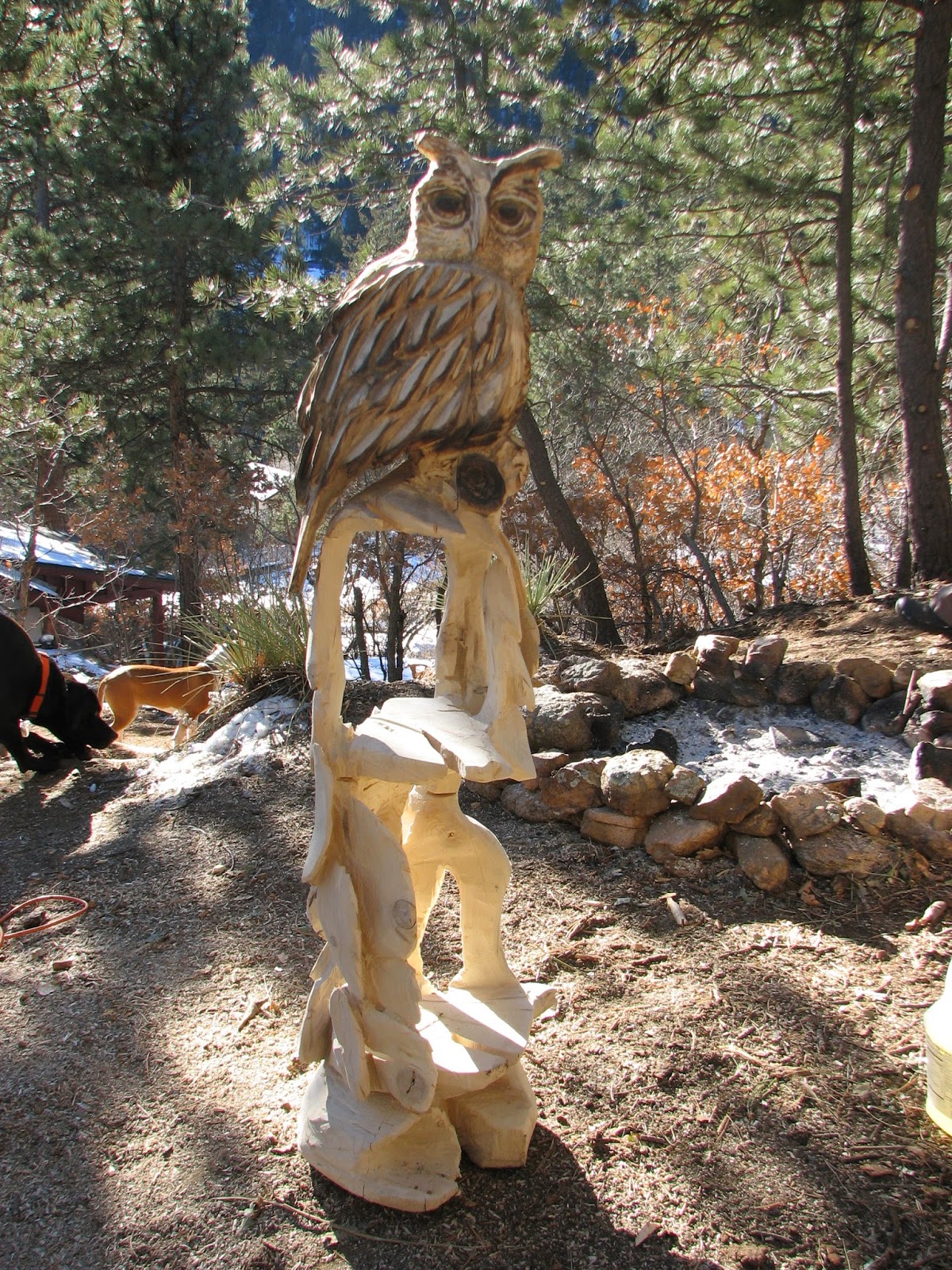 Colorado Chainsaw Sculpture