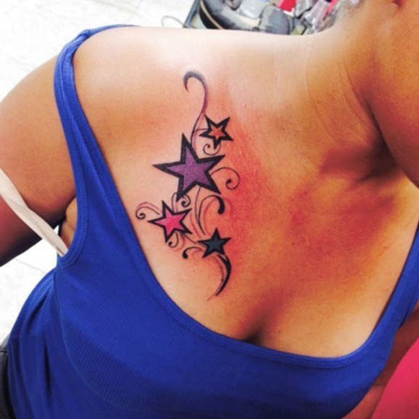 Tatuajes de estrellas para mujeres Significados y diseños [FOTOS 
