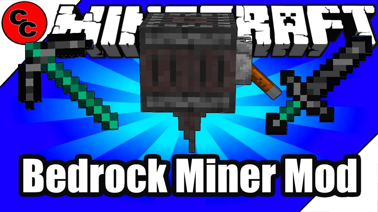 Bedrock Miner Mod 1.12.2