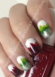 dip nails christmas dye nauti julep eileen base tips