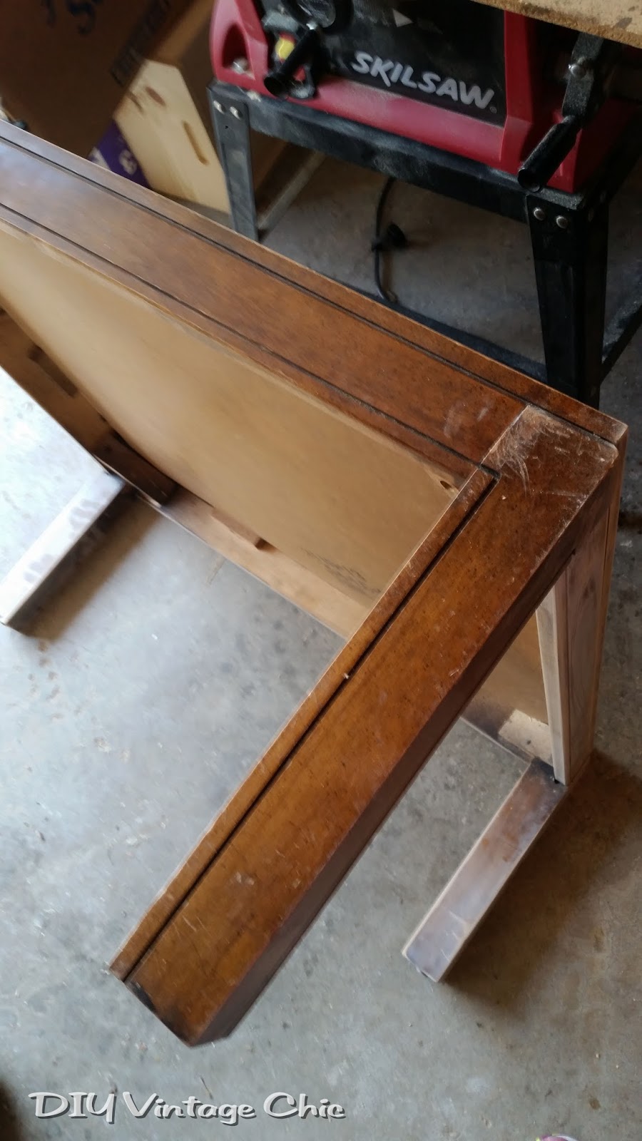 DIY Upcycled Coffee Table