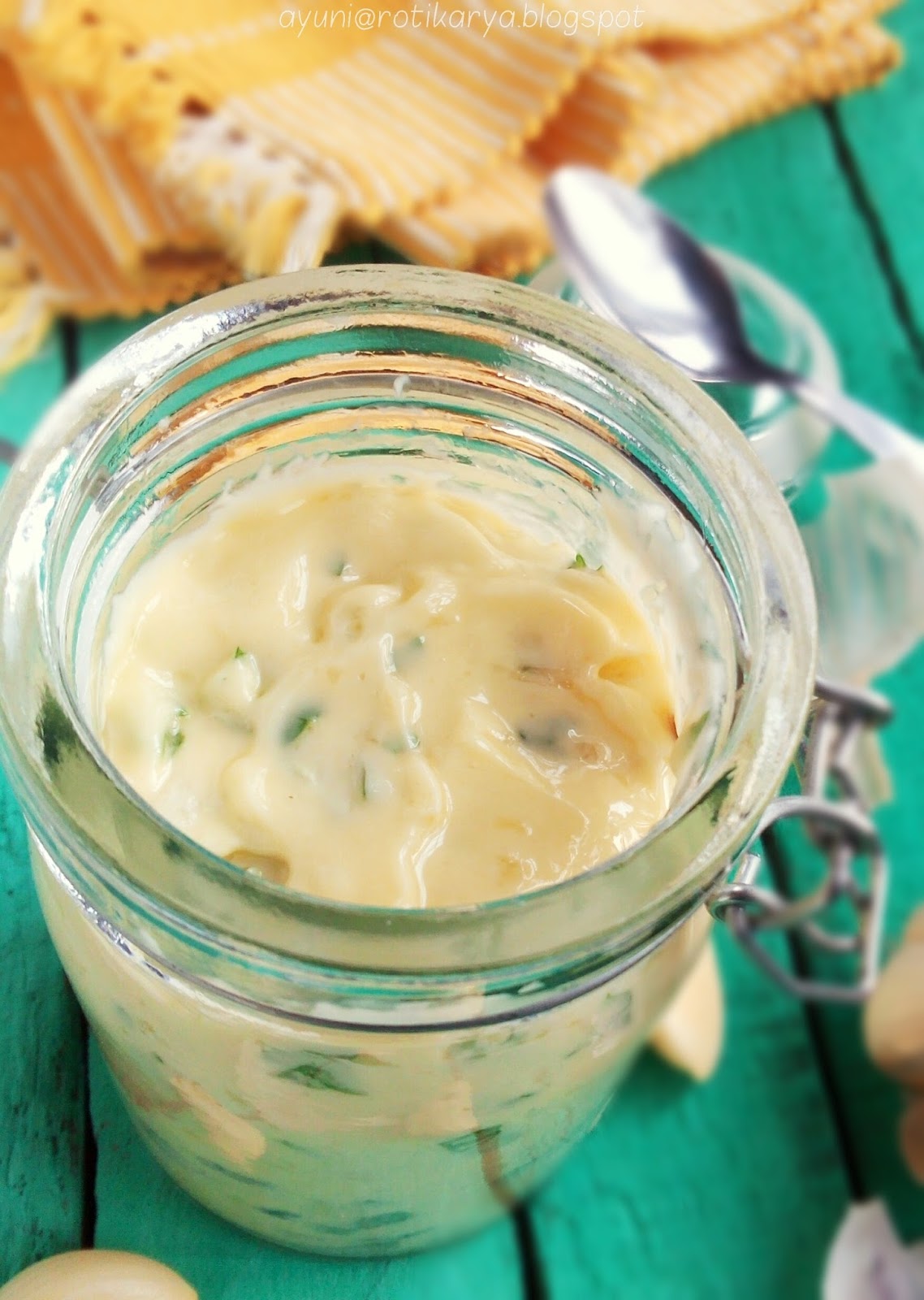 RESEPI GARLIC SPREAD HOMEMADE Buns Lover