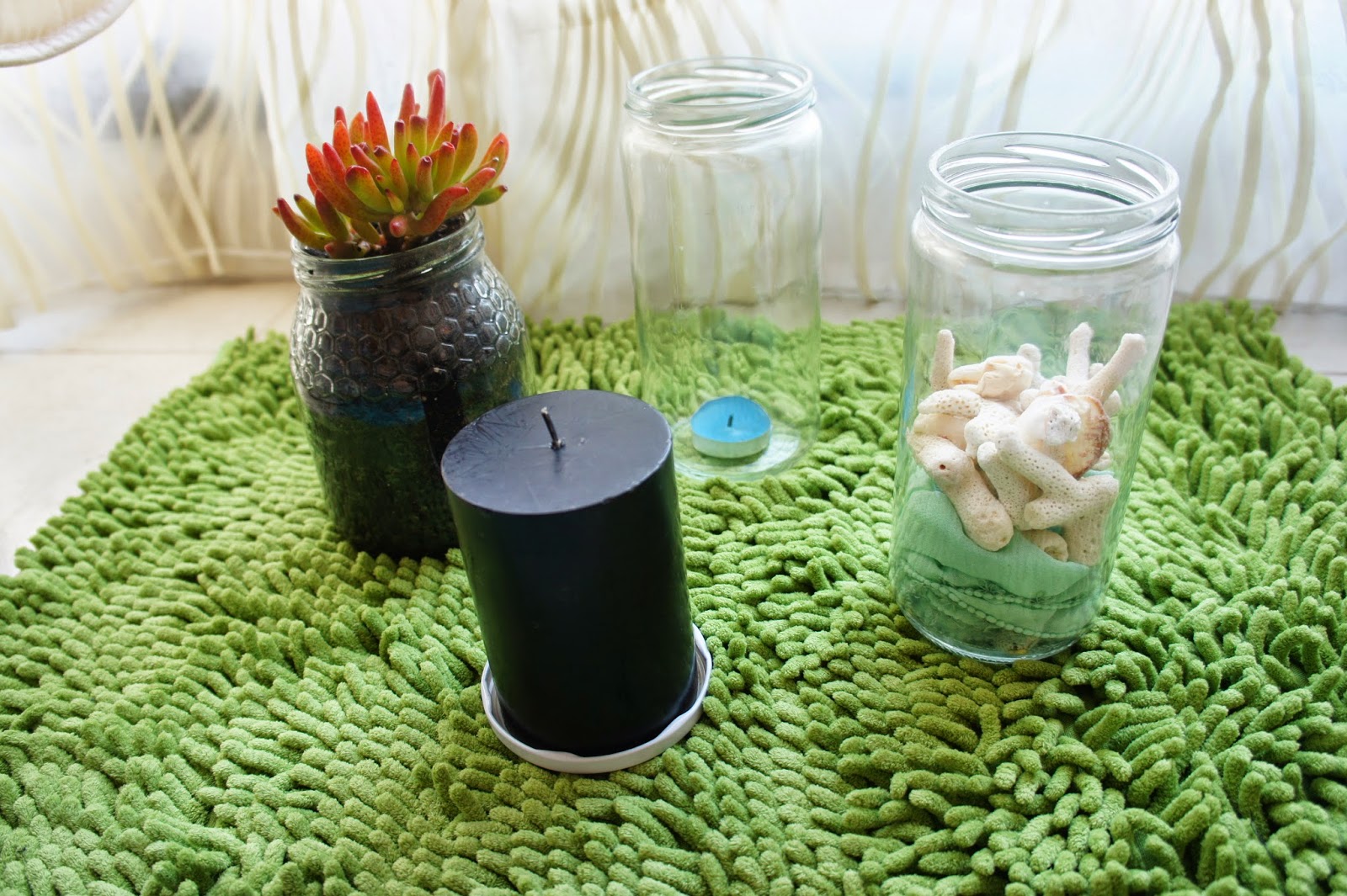 Re-making !!: REUSING GLASS JARS