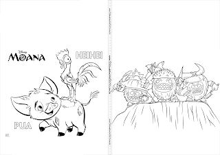 Moana: Libro para Colorear para Imprimir Gratis. Moana: Libro para Colorear para Imprimir Gratis.