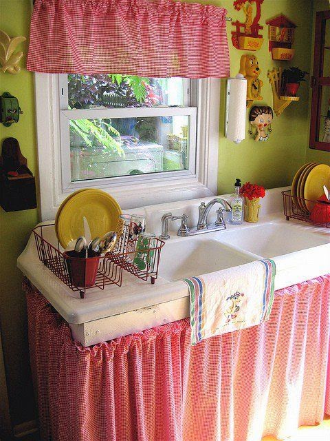 Diseño y Decoración de la Casa: Novedosas cortinas para la cocina