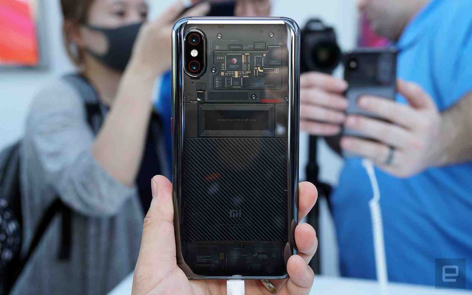 Xiaomi's Mi 8 Explorer Back View