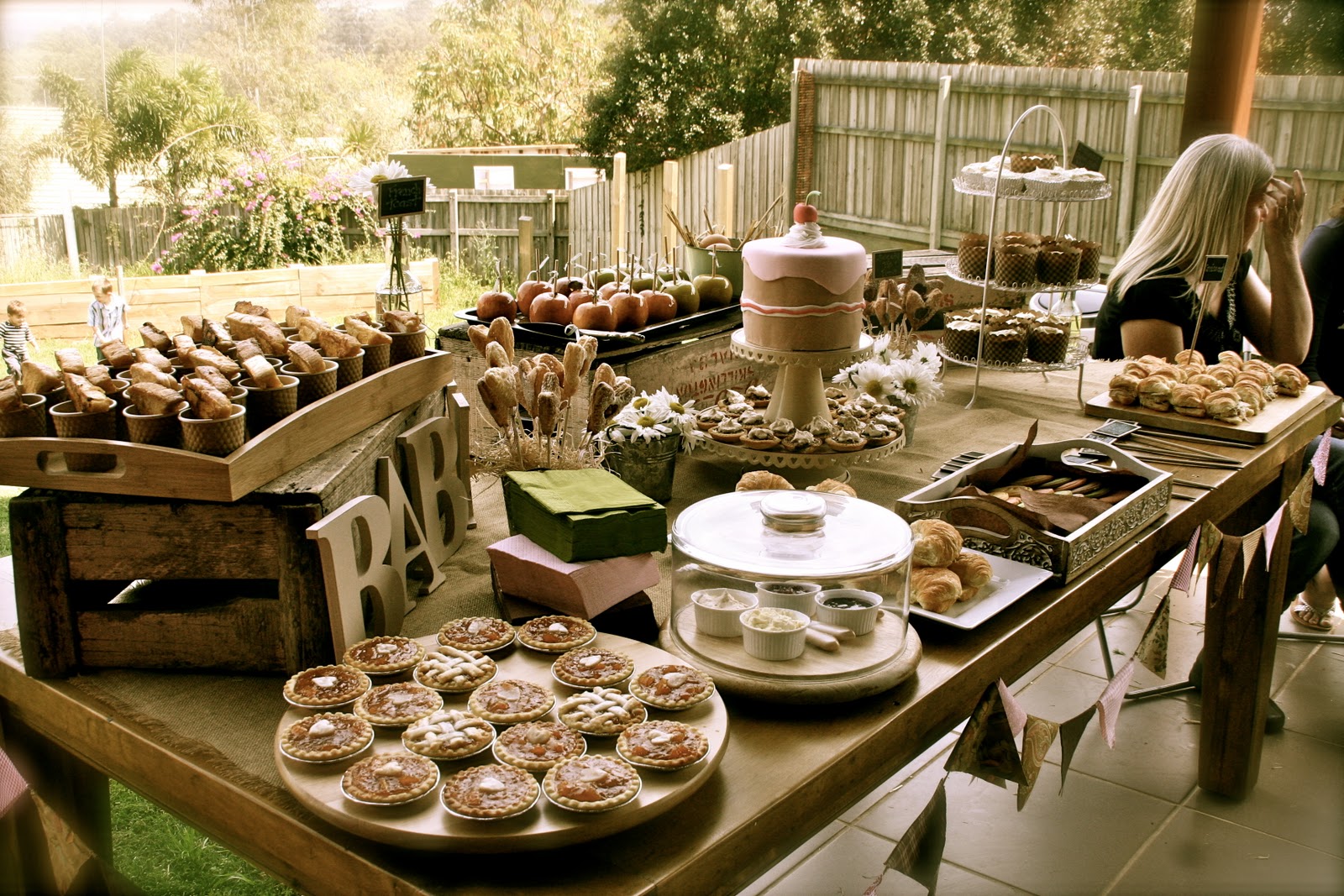 Our Love In October éclairs for breakfast a sweet country baby shower