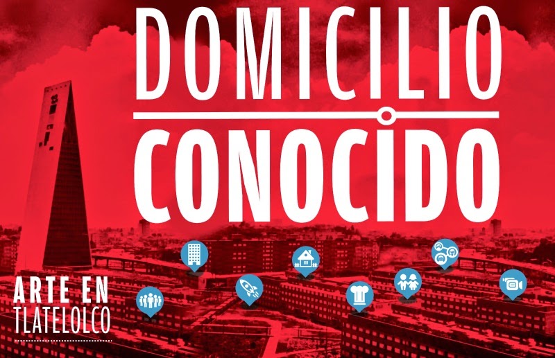Muestra de Arte Público "Domicilio conocido" en Tlatelolco