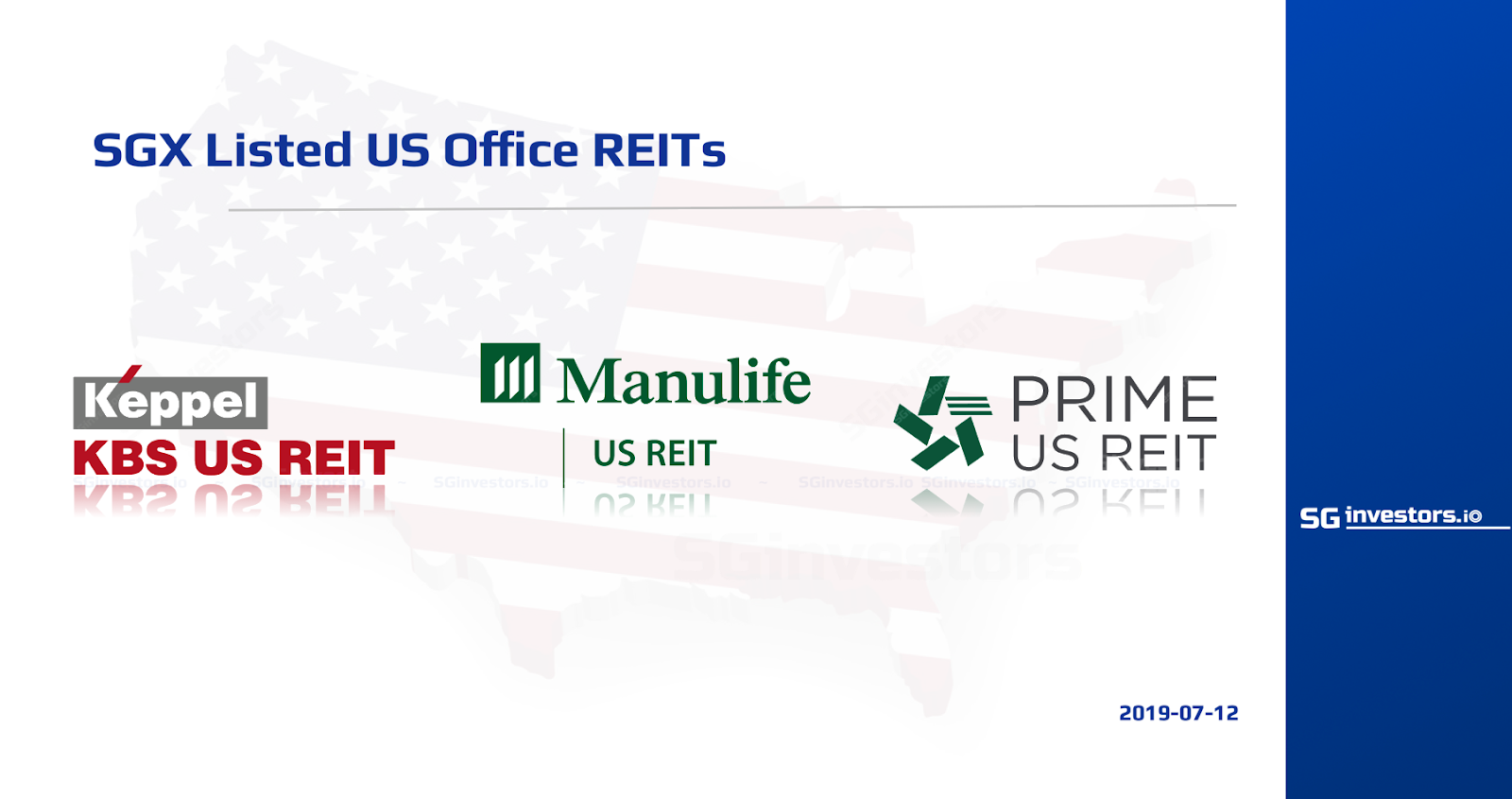 SGX Listed US Office REITs | SGinvestors.io