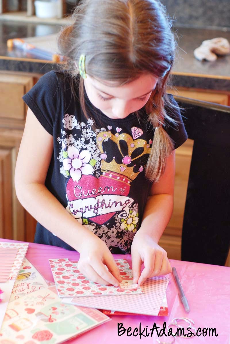 A scrapbooking themed birthday party created by @jbckadams using the "We Go Together" collection from @pebblesinc
