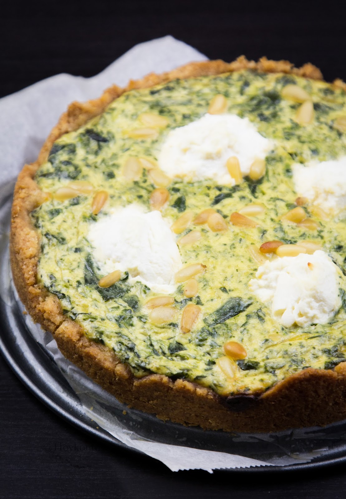 Spinach Ricotta Pie