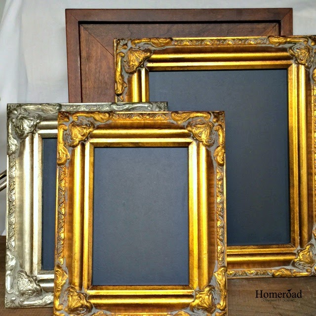DIY Chalkboards in Beautiful Frames Homeroad