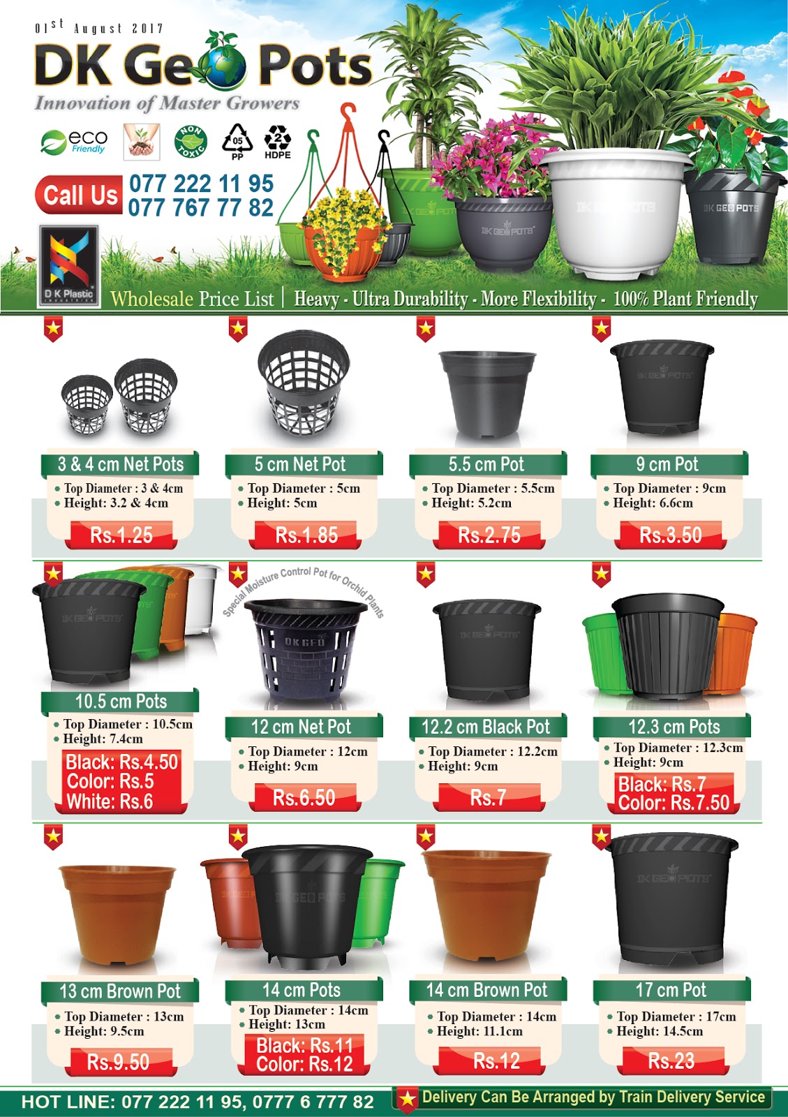 DK Plastic Industries/ DK Agro Trading DK Geo Pots, DK Agro