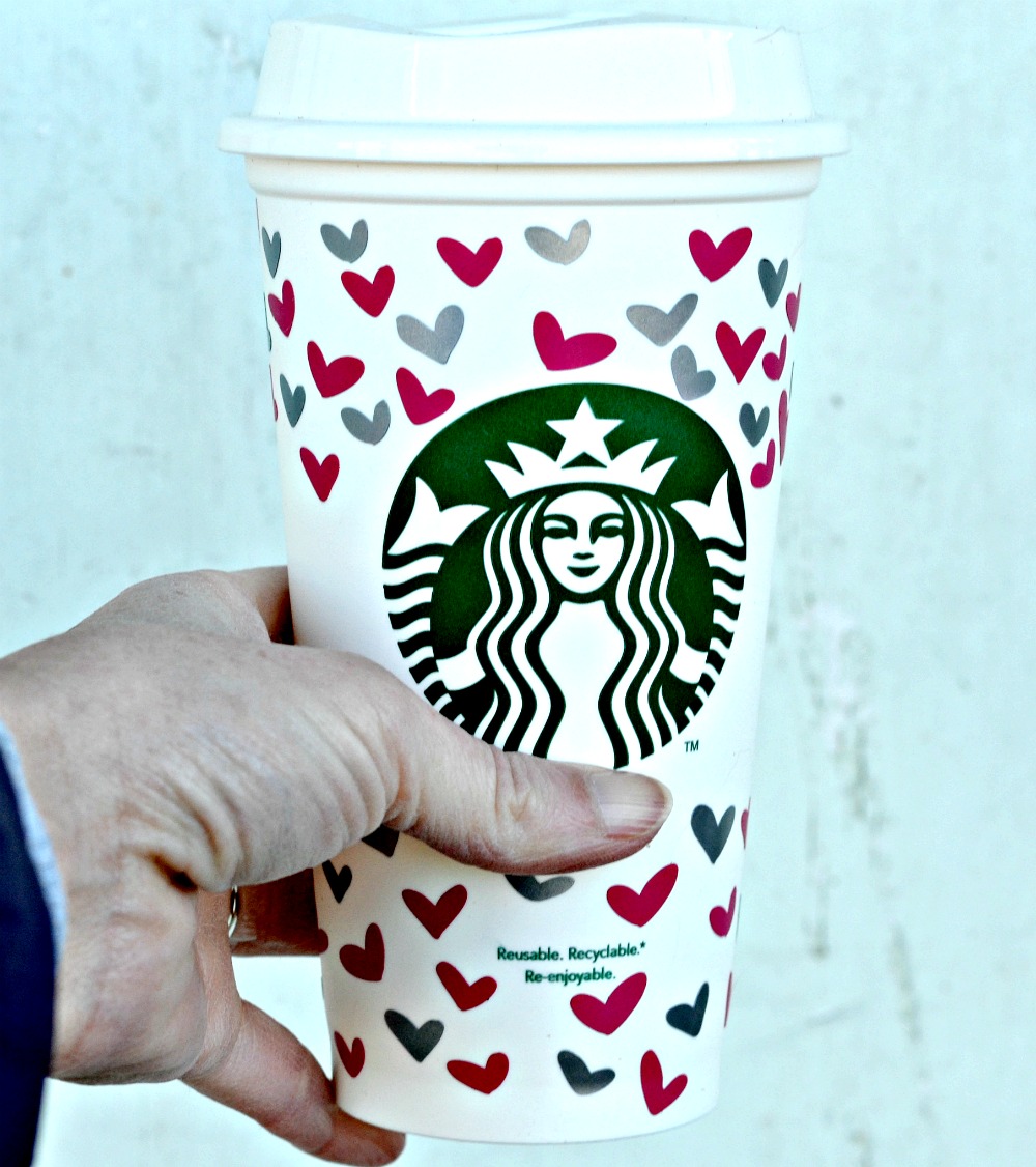 Personalized Starbucks Cup with Cricut: The Perfect Valentines's