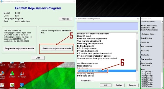 Epson L800 Resetter And Adjustment Program Download in 2019