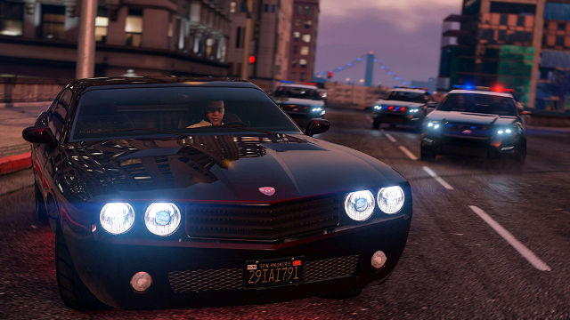 GTA 5 Poursuite Police - Fond d'écran en Ultra HD 4K
