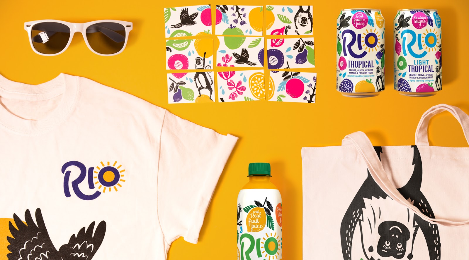 Rio Tropical Fruit Juice on Packaging of the World Creative Package