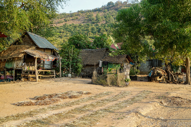 Village - Colline Phnom Krom - Cambodge