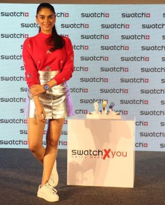 Aditi Rao Hydari unveils Swatch’s new ‘Swatch x You’ collection