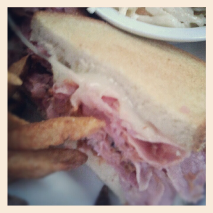 un haricot vert Johnny Pastrami's, St. Catharines, Ontario