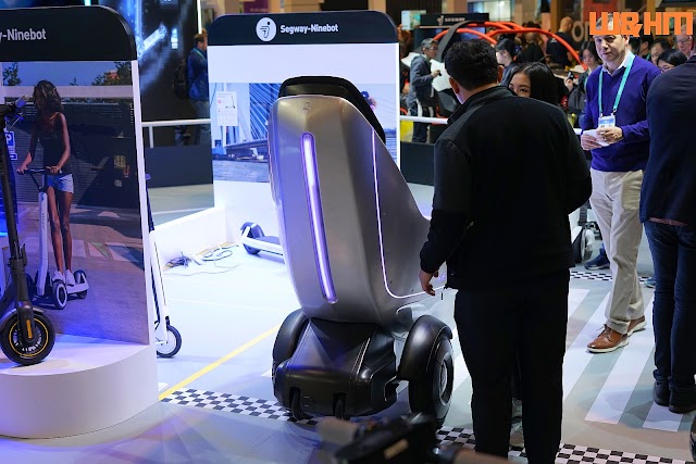 Wall-E Movie Predicted Personal Hover Pod is Almost Happening with Segway Seated Mobile, at 2020 CES