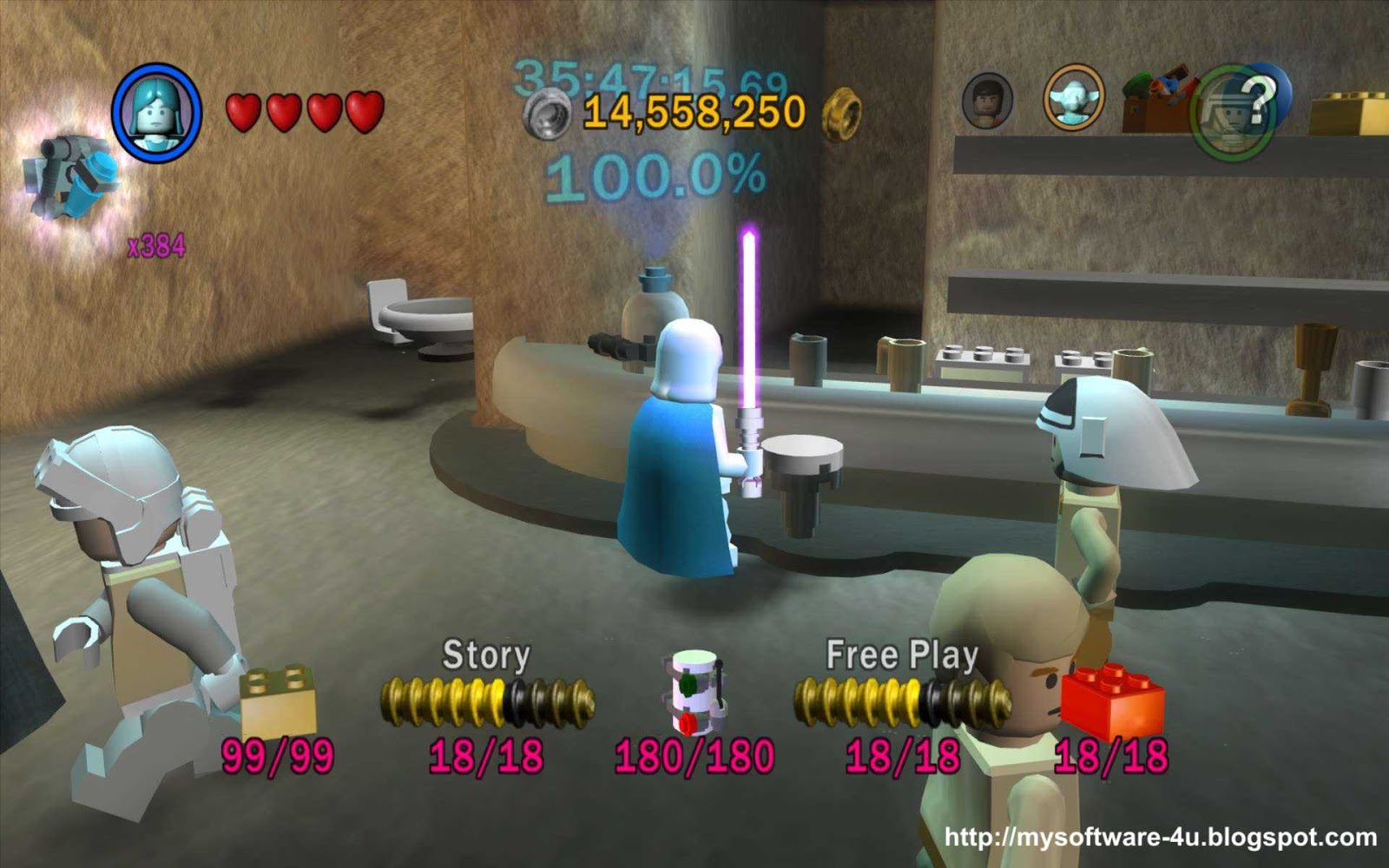 download lego star wars saga for free