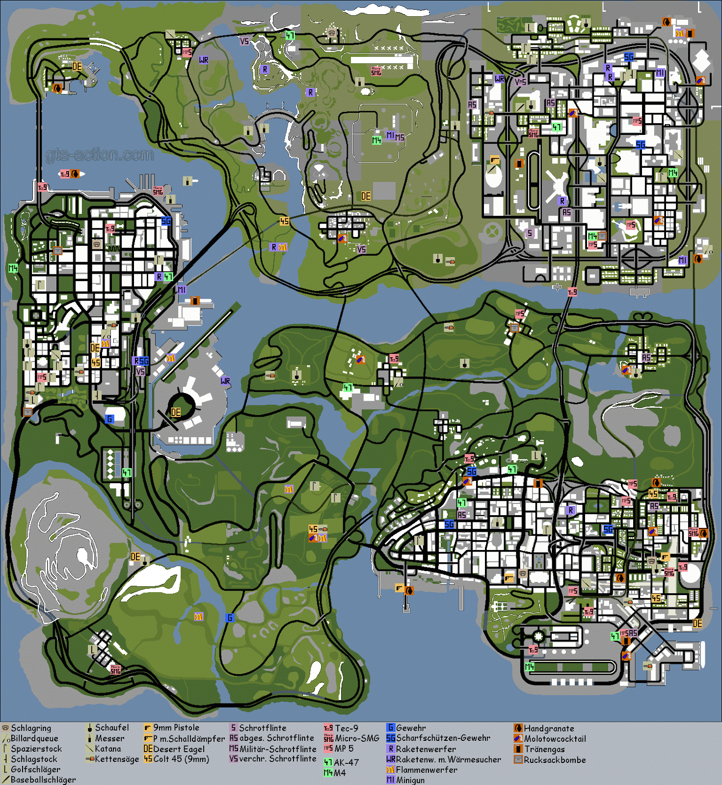 Mapa gta v