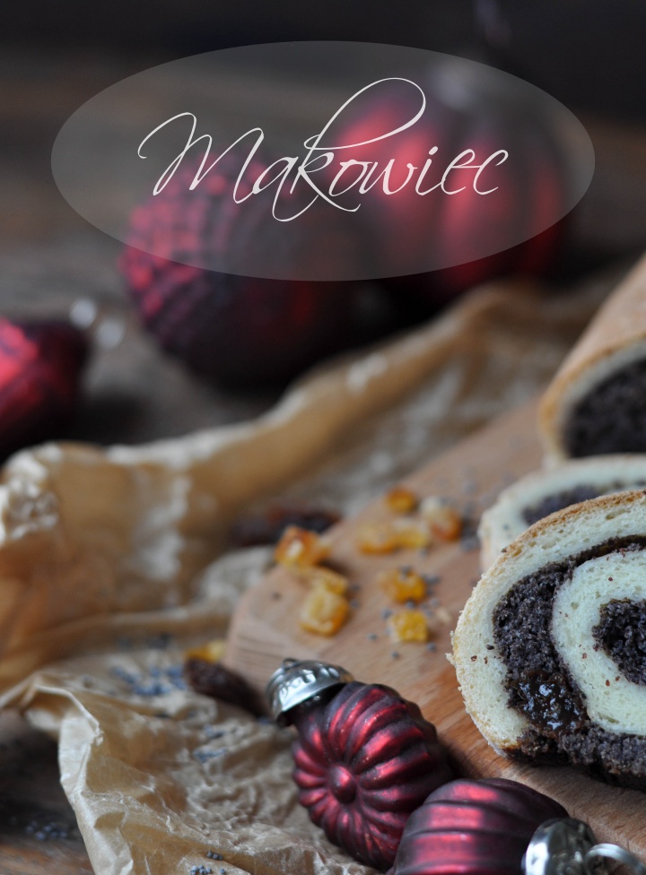gluten free Makowiec, a traditional Eastern European poppy seed roll