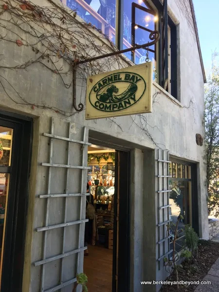 exterior of Carmel Bay Company shop in Carmel, California
