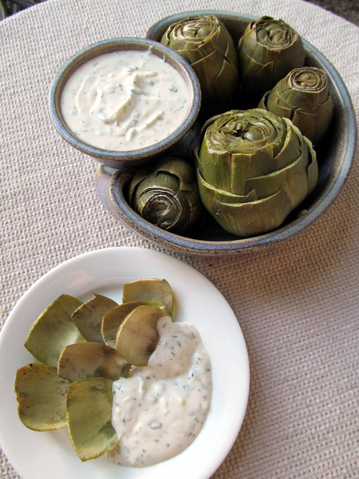 Seek a Little Solace What to Do with this Artichokes and Chickpea Crepes