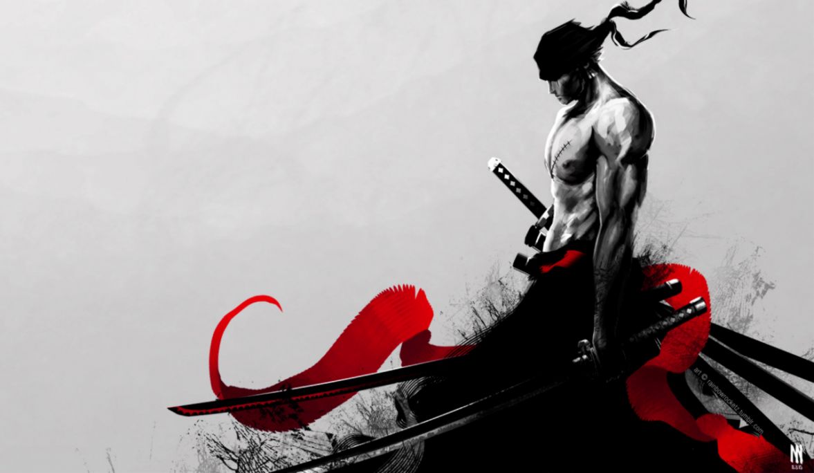 Best Roronoa Zoro Painting Wallpaper Image Wallpaper Collections