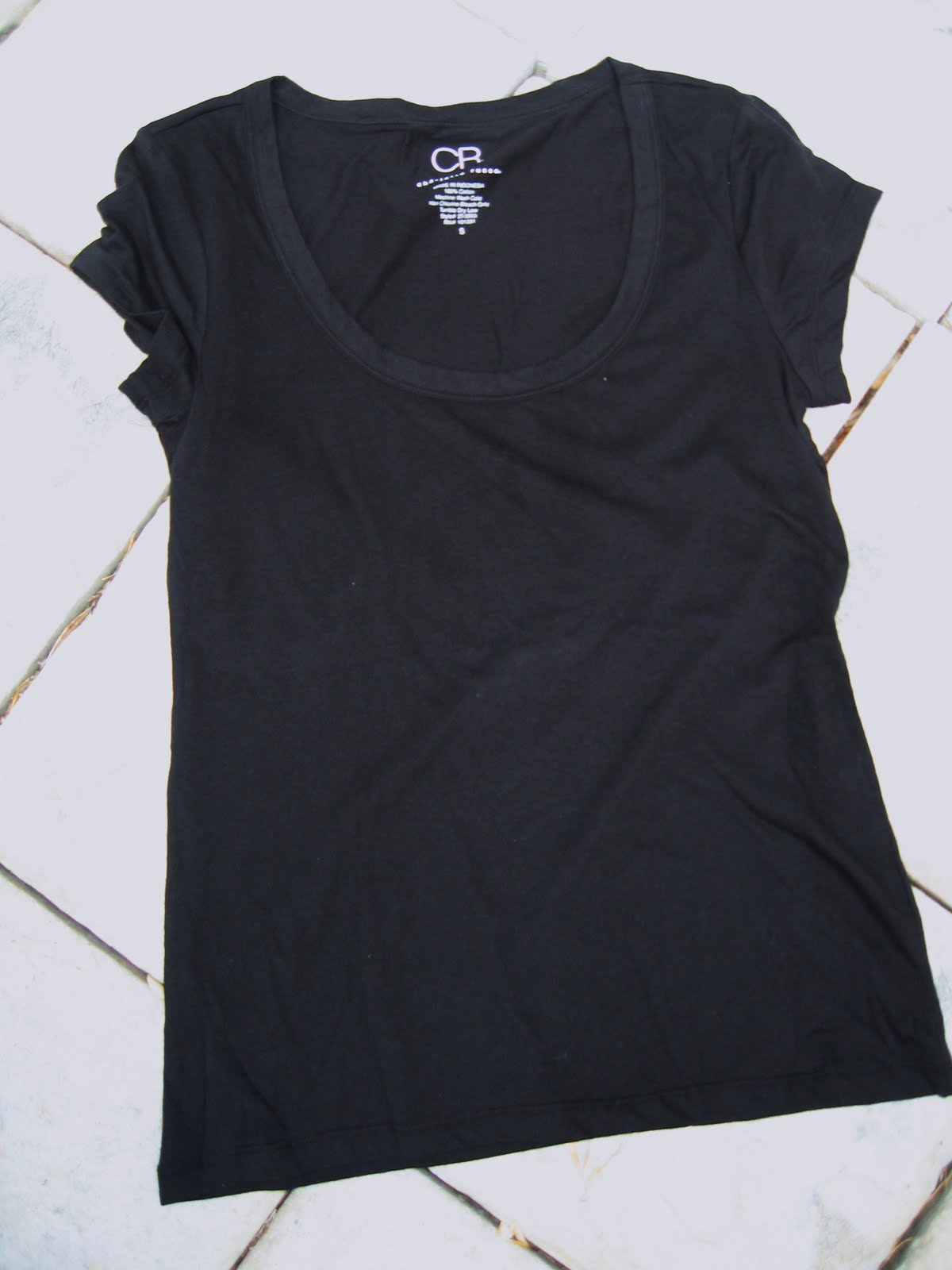 This Is My Department craft Blog T shirt Refashioned