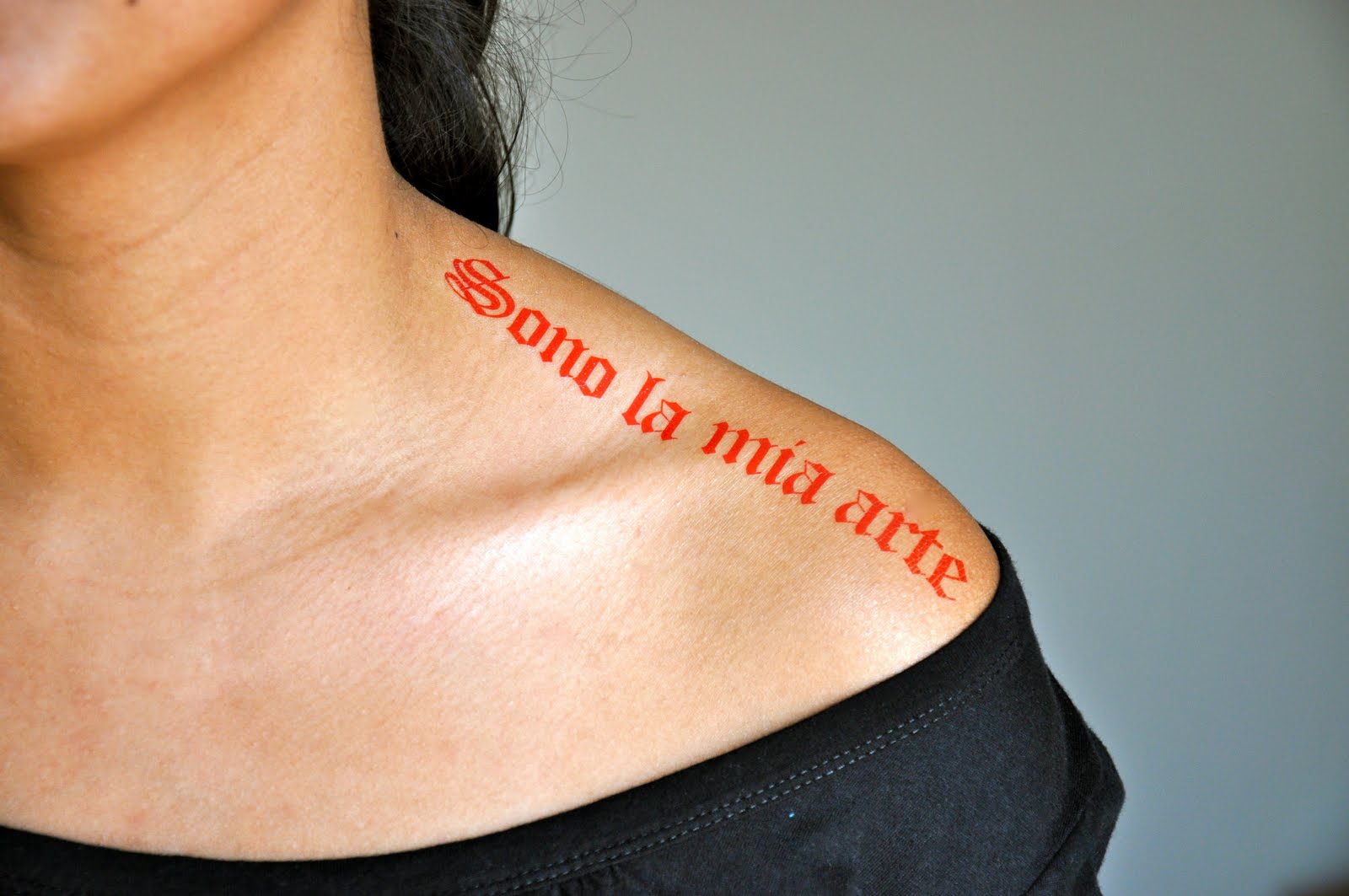 Charmingly Unique Fake Tattoos