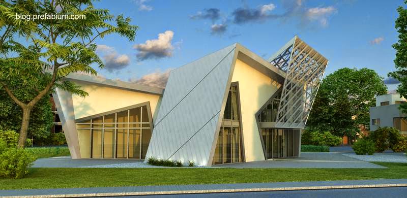 Diseño de Daniel Libeskind Casa prefabricada custom en Alemania