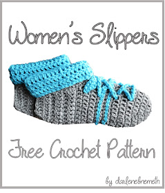 Women's Slippers - Free Crochet Pattern