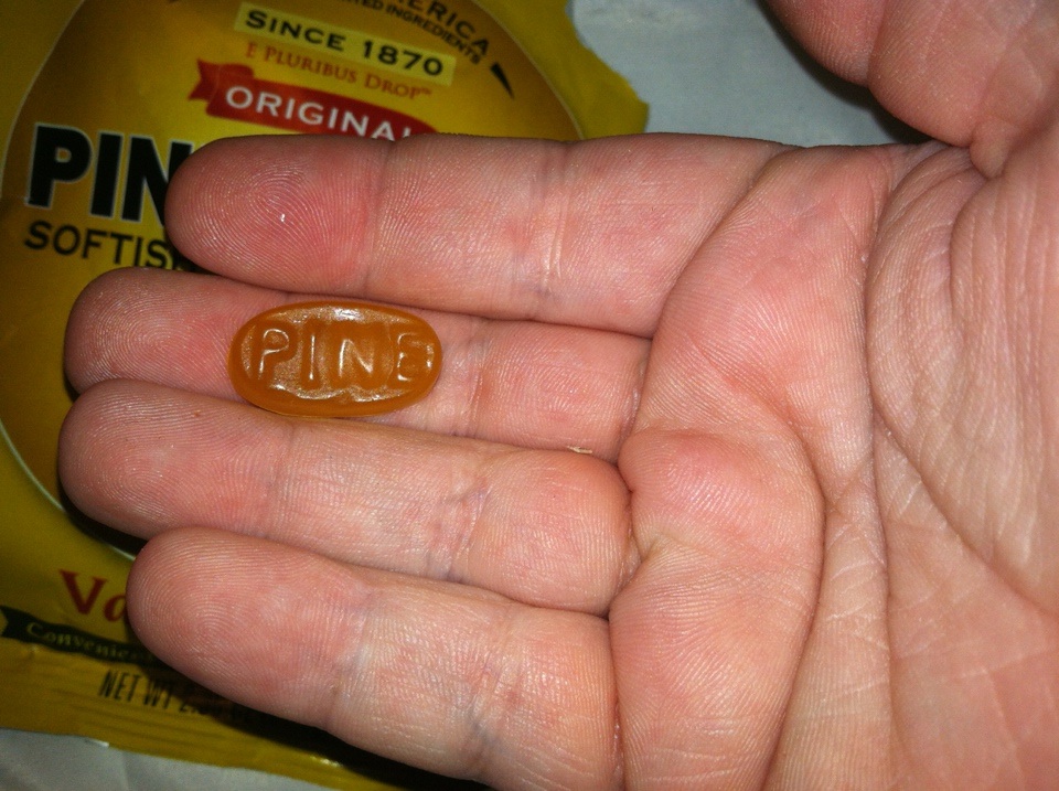 MamaBreak Pine Bros. Softish Throat Drops