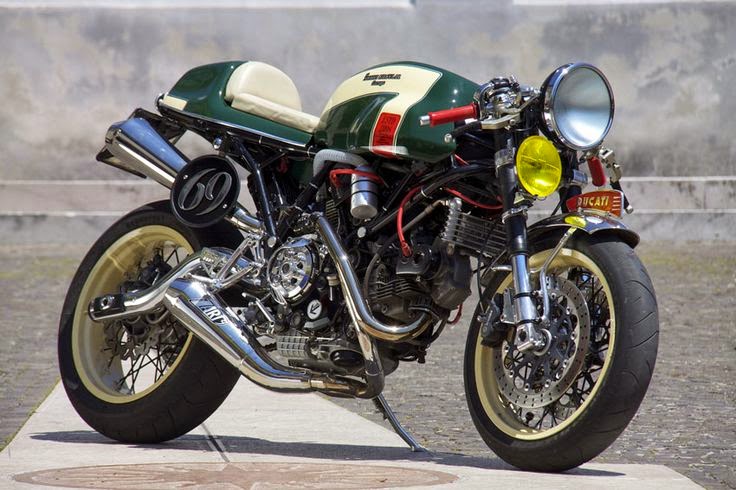 Dunia Modifikasi: Modifikasi Motor Ducati Sport Cafe Racer 