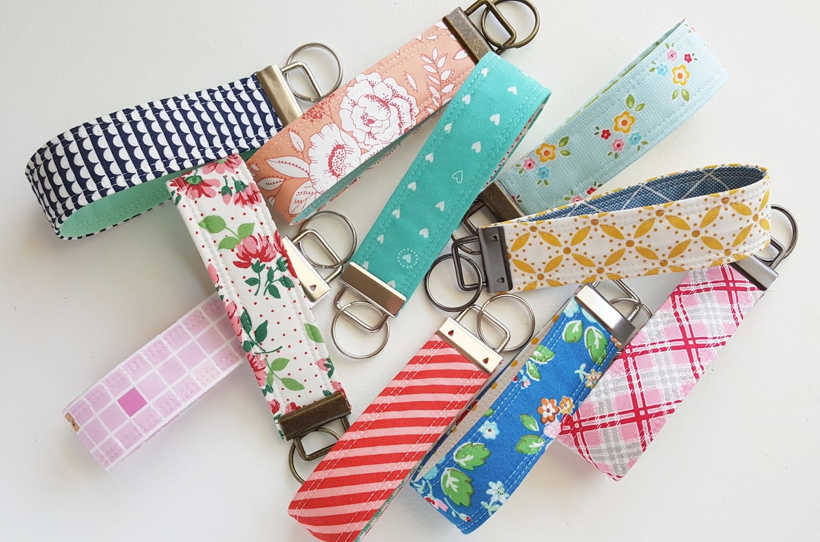 Quilted Key Fob Tutorial - Scrap Fabric Love